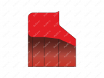 Грязесъемник 45х53х50,5х5/8 аналог PWC Claron, Código de product 70-02-2322, Poliuretano, PU54/E98/черный, Imagen №1